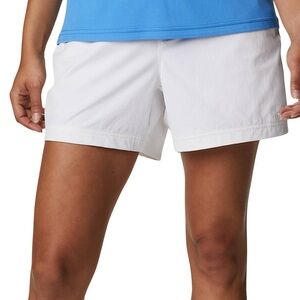 Columbia Women’s White Slacks Water Woven Shorte (Size: Large) (NWT)
